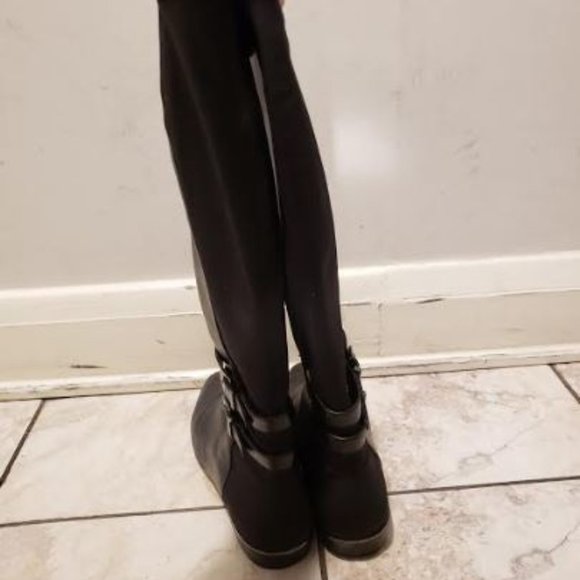 Enzo Angiolini "Eazoot" Black Riding Boot - Picture 5 of 6